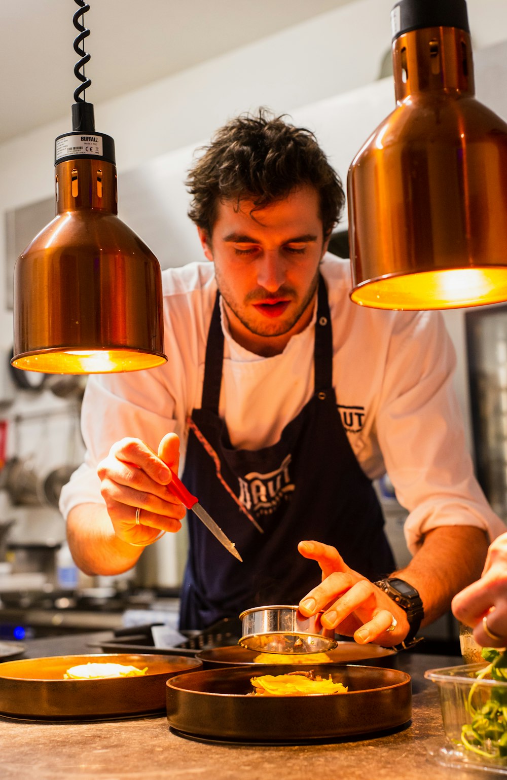 Cocina a la vista y brigada de GastroTerra